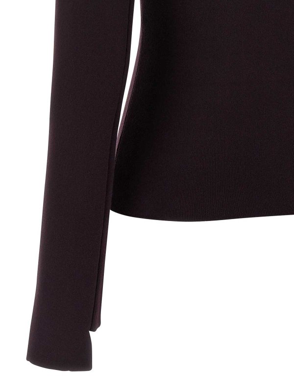 カーディガン - ダークレッド shop online: Courreges