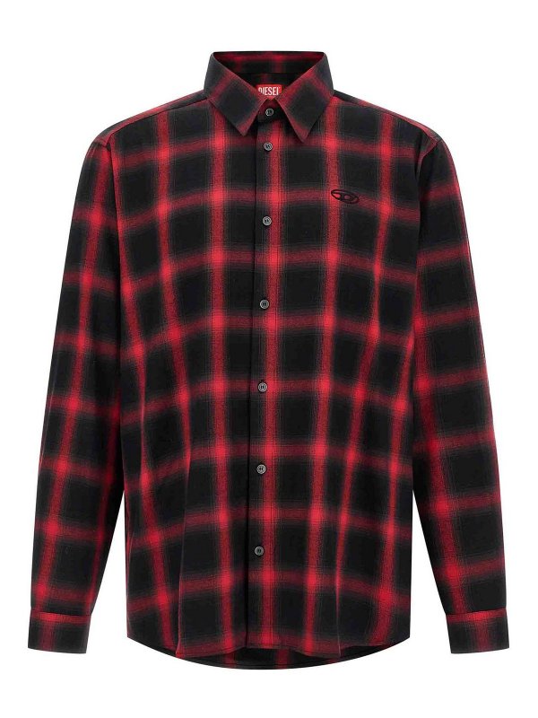 DIESEL: shirts - S-Simply-Check-Hgbt Shirt