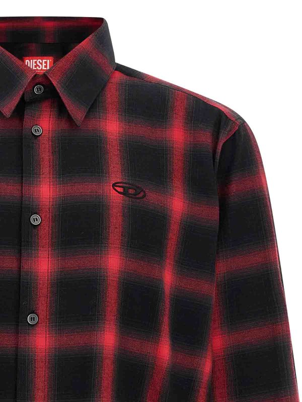 The Best Shops DIESEL: shirts - S-Simply-Check-Hgbt Shirt