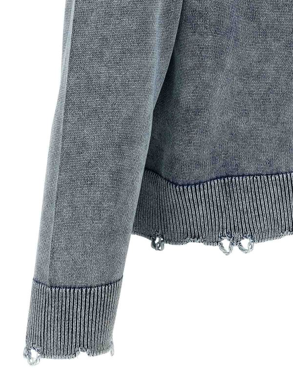 クルーネック - ブルー shop online: DIESEL