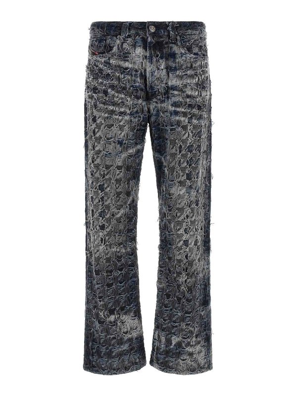 DIESEL: ブーツカットジーンズ - ブーツカットジーンズ - 黒