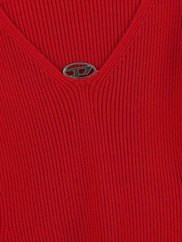 Rundhalspullover - Rot shop online: DIESEL