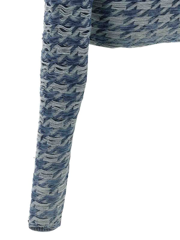 Cárdigan - Azul shop online: DIESEL