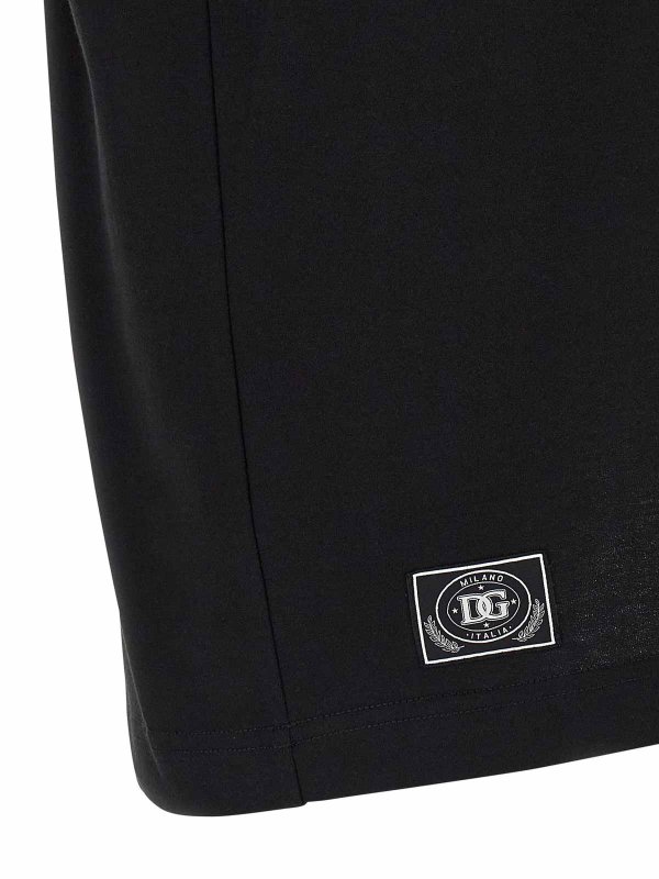 Logo Embroidery T-Shirt shop online: DOLCE & GABBANA