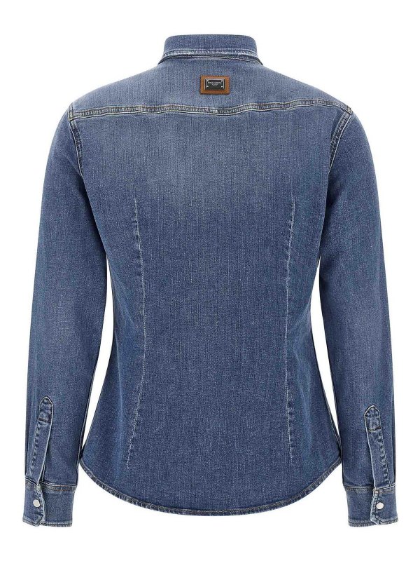 DOLCE & GABBANA: Chemises online - Chemise - Bleu