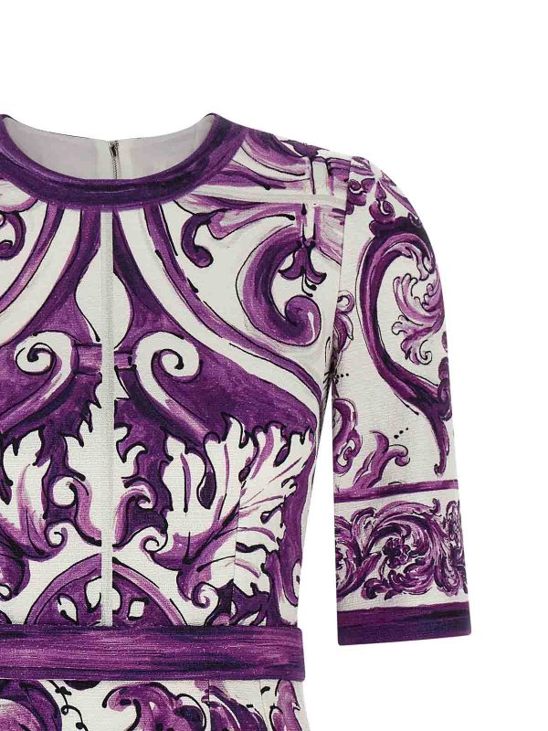 The Best Shops DOLCE & GABBANA: ニーレングスドレス - 膝丈ドレス - マルチカラー