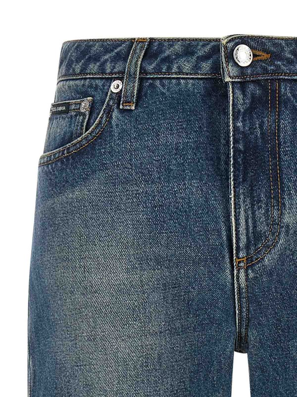 The Best Shops DOLCE & GABBANA: Jeans évasés - Jean Bootcut - Bleu
