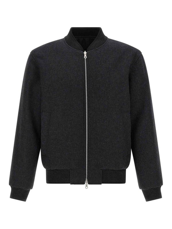 DRIES VAN NOTEN: casual jackets - Volker Reversible Bomber Jacket