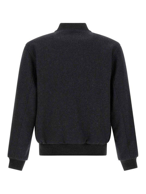 The Best Shops DRIES VAN NOTEN: casual jackets - Volker Reversible Bomber Jacket