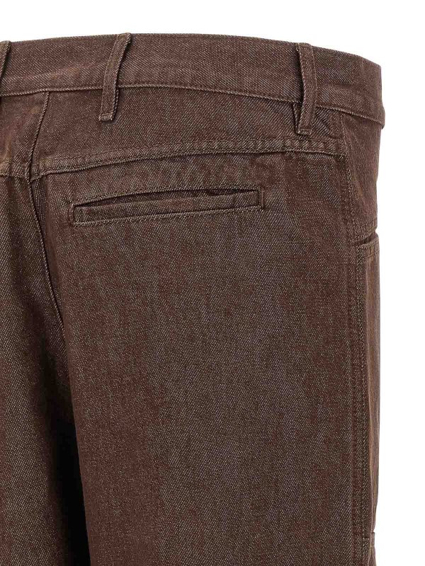 ブーツカットジーンズ - ブラウン shop online: DRIES VAN NOTEN