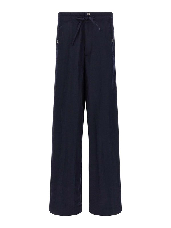 DRIES VAN NOTEN: Casual Hosen - Casual Hose - Blau