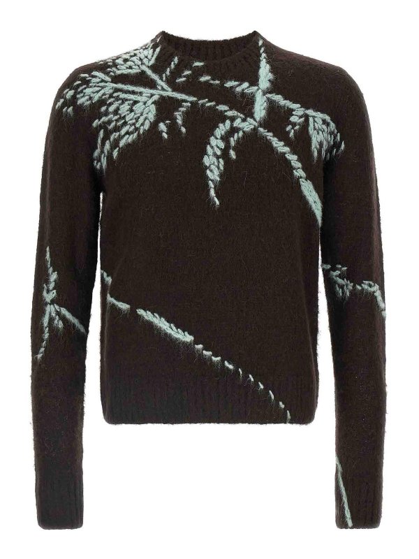 DRIES VAN NOTEN: crew necks - Mouche Sweater