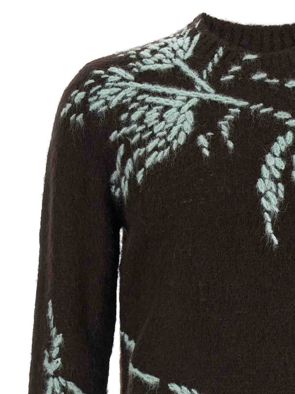 The Best Shops DRIES VAN NOTEN: crew necks - Mouche Sweater