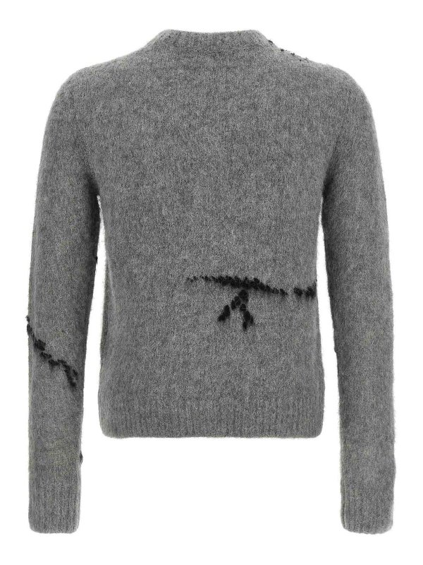 DRIES VAN NOTEN: クルーネック online - クルーネック - グレー