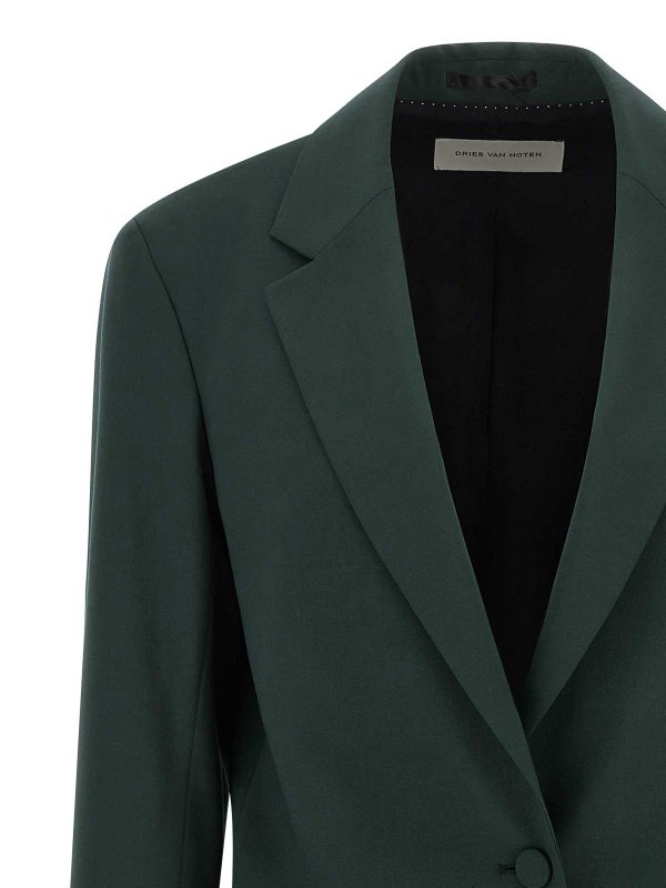 The Best Shops DRIES VAN NOTEN: Blazer - Blazer - Verde