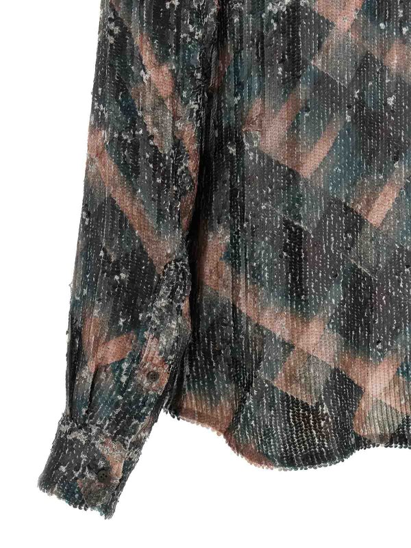 Hemd - Grün shop online: DRIES VAN NOTEN