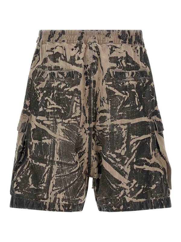 DRKSHDW: Trousers Shorts online - CargoBela Bermuda Shorts