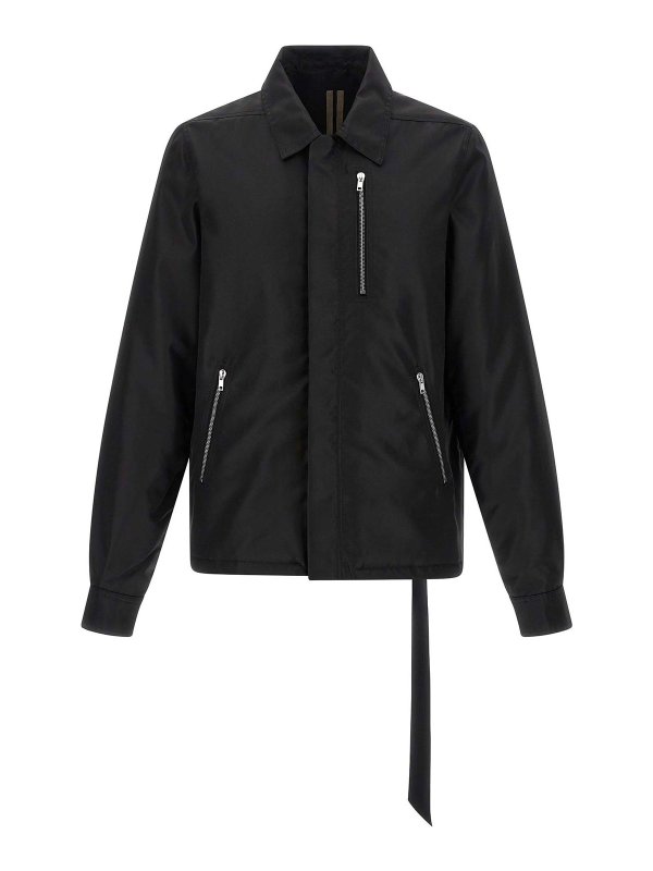 DRKSHDW: casual jackets - Concealed Zipfront Jacket