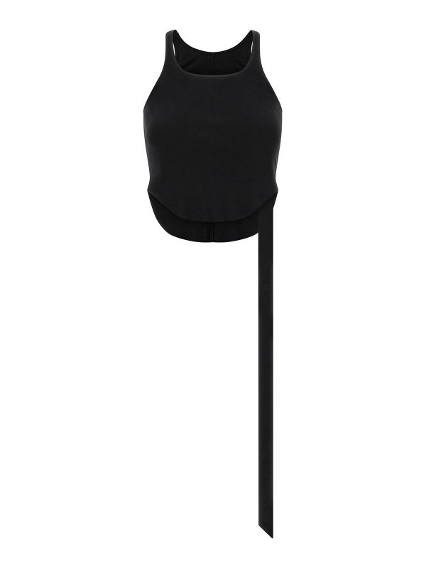 DRKSHDW: トップス＆タンクトップ - トップ/タンクトップ - 黒