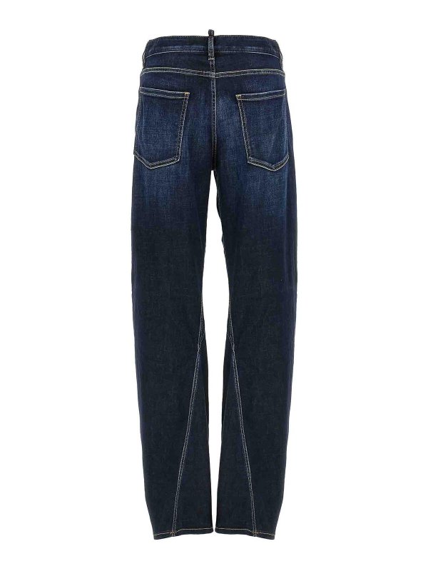 DSQUARED2: Jeans évasés online - Jean Bootcut - Bleu