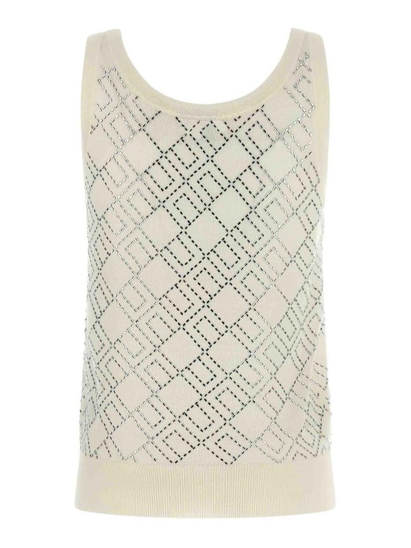 ELISABETTA FRANCHI: Tops & Tank tops online - Crystal Top