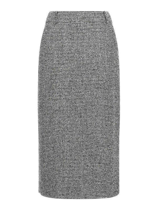 ERMANNO SCERVINO: Jupes midi et au genou - Jupe Midi - Blanc