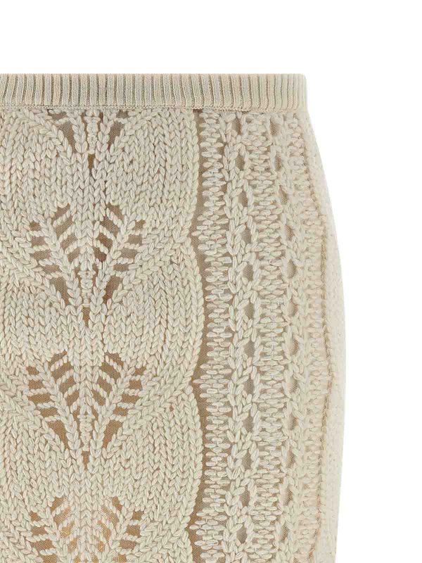 The Best Shops ERMANNO SCERVINO: Knee length skirts & Midi - Tricot Skirt