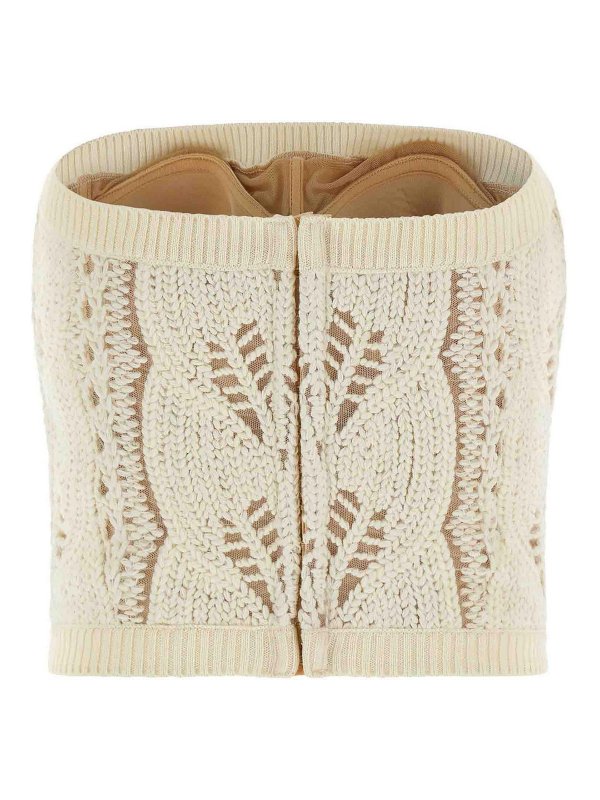 ERMANNO SCERVINO: Tops und Tank Tops online - Top - Weiß