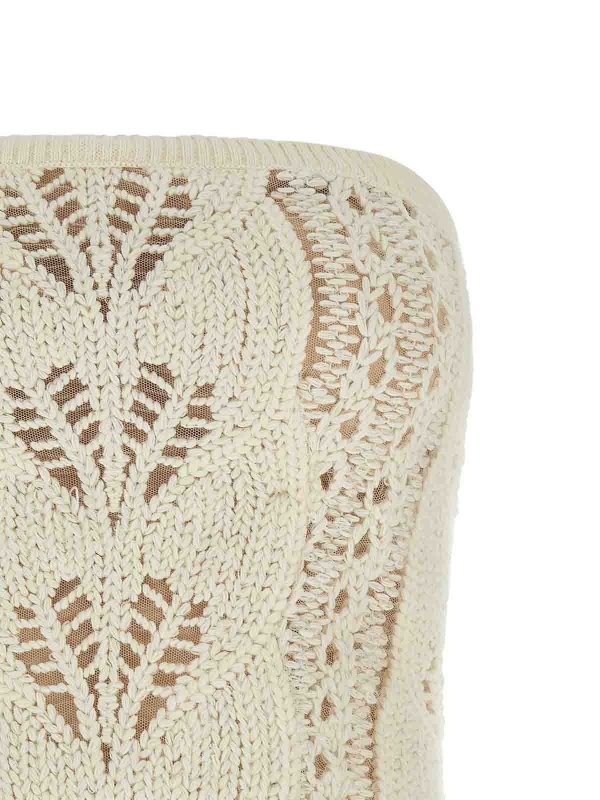 The Best Shops ERMANNO SCERVINO: Tops und Tank Tops - Top - Weiß