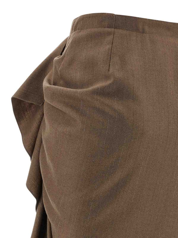 Pinstripe Skirt shop online: FABIANA FILIPPI