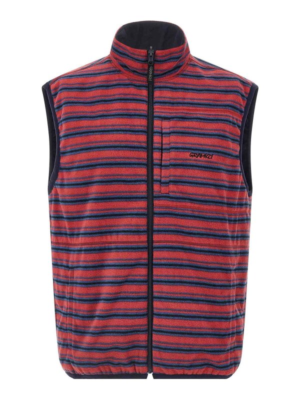 GRAMICCI: vests - Thermal Fleece Reversible Vest