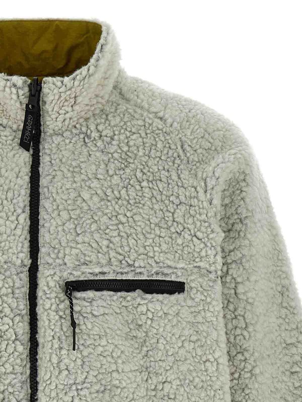 The Best Shops GRAMICCI: casual jackets - Reversible Sherpa Jacket
