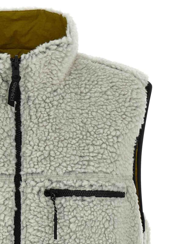 The Best Shops GRAMICCI: vests - Reversible Sherpa Vest