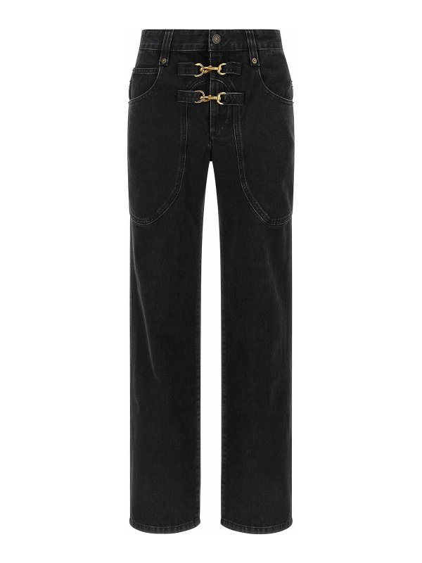 ISABEL MARANT: Jeans évasés - Jean Bootcut - Noir