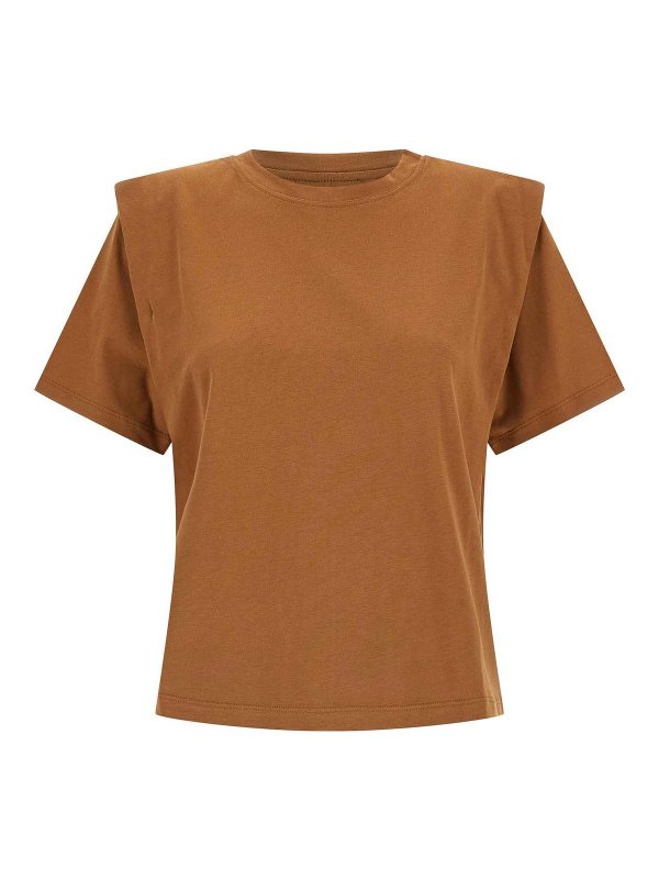 ISABEL MARANT: Camisetas - Camiseta - Marrón