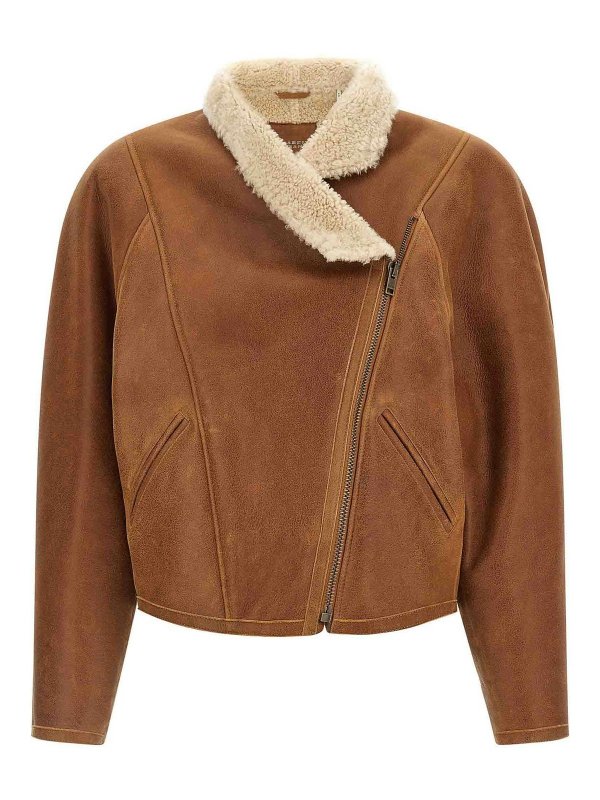 ISABEL MARANT: casual jackets - Blondine Jacket