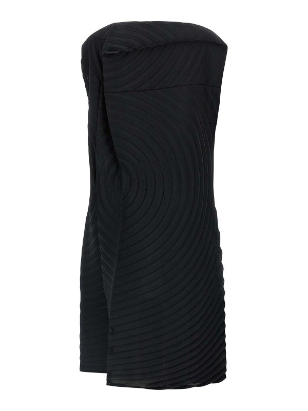 PLEATS PLEASE ISSEY MIYAKE: Knielange Kleider online - Knielanges Kleid - Schwarz