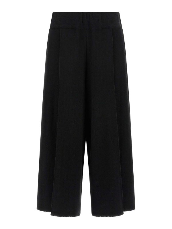 PLEATS PLEASE ISSEY MIYAKE: Casual Hosen - Casual Hose - Schwarz