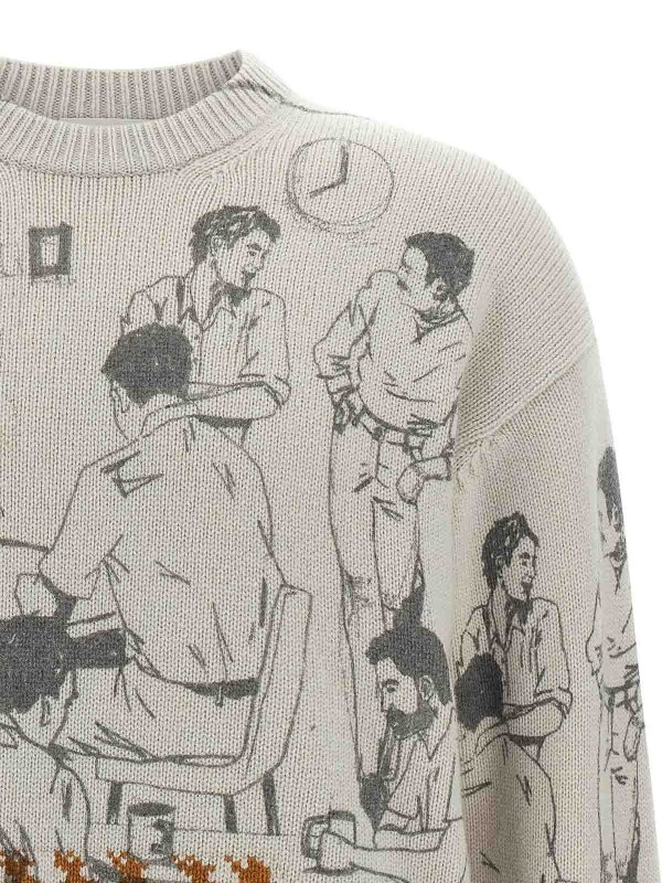 The Best Shops J.W. ANDERSON: クルーネック - クルーネック - グレー