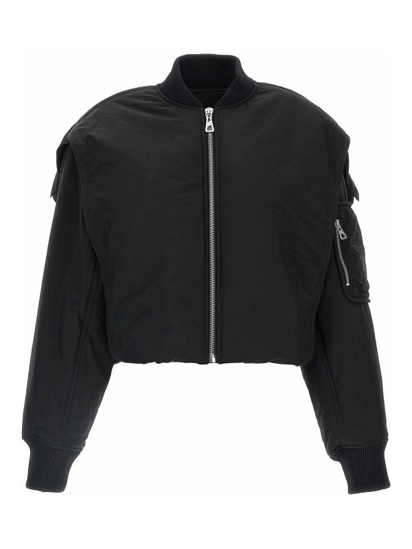 JEAN PAUL GAULTIER: casual jackets - The Hooded Bomber Jacket