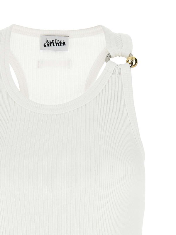 The Best Shops JEAN PAUL GAULTIER: Tops und Tank Tops - Top - Weiß