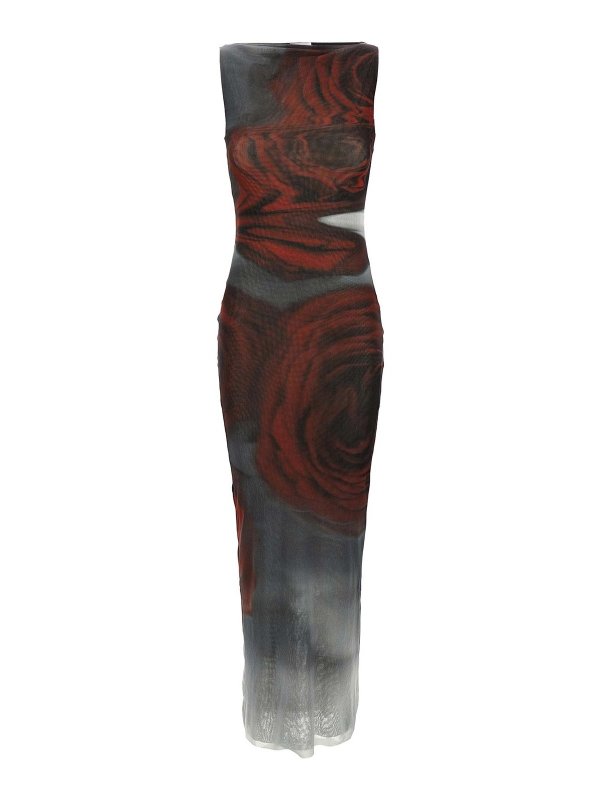 JEAN PAUL GAULTIER: Robe longueur genou - Robe Au Genou - Multicolore