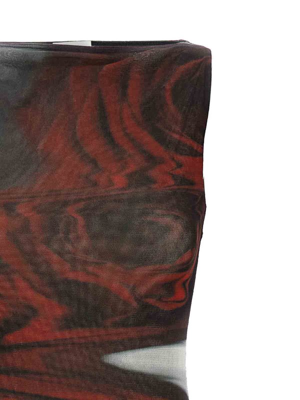 The Best Shops JEAN PAUL GAULTIER: Robe longueur genou - Robe Au Genou - Multicolore