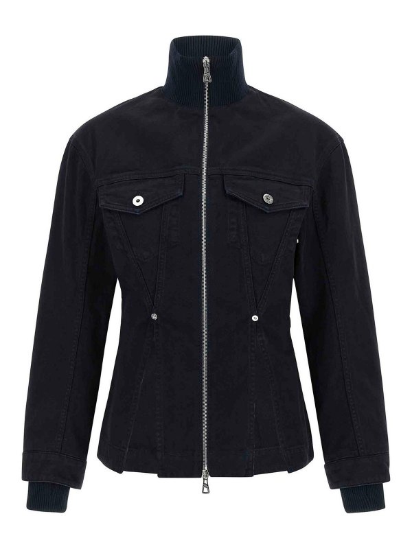 JEAN PAUL GAULTIER: giacche casual - La giacca in denim a fessura