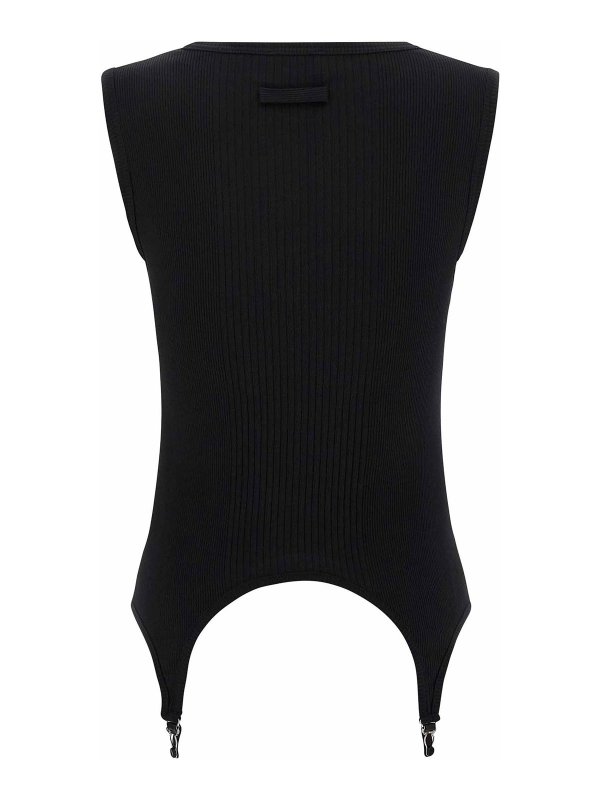 JEAN PAUL GAULTIER: Tops & Débardeurs online - Top - Noir