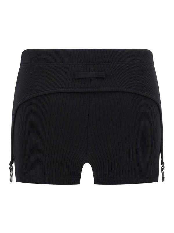 JEAN PAUL GAULTIER: Hosen Shorts online - Shorts - Schwarz