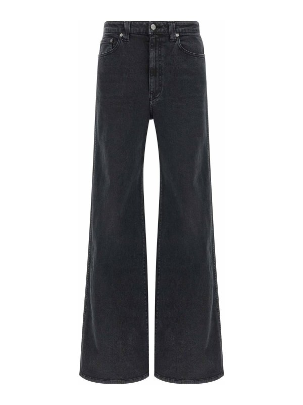 KHAITE: ブーツカットジーンズ - ブーツカットジーンズ - グレー