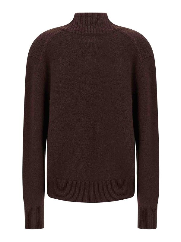 LOULOU STUDIO: Cardigans online - Cardigan - Marron