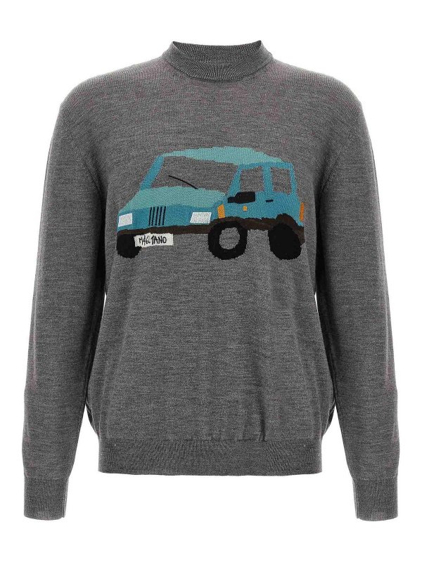 MAGLIANO: クルーネック - クルーネック - グレー