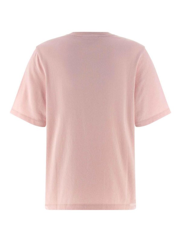 MAISON KITSUNÉ: Camisetas online - Camiseta - Color Carne Y Neutral